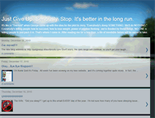 Tablet Screenshot of justgiveitupnow.blogspot.com