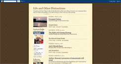 Desktop Screenshot of lifedistractions-bob.blogspot.com