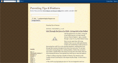 Desktop Screenshot of goodparentingtips.blogspot.com