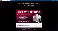 Desktop Screenshot of allaffiliateprogrammes.blogspot.com