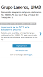 Mobile Screenshot of lanerosunad.blogspot.com