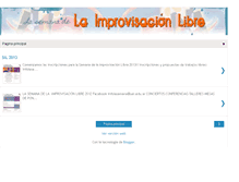 Tablet Screenshot of jornadasdeimprovisacionlibre.blogspot.com