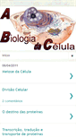 Mobile Screenshot of biologiadacelula.blogspot.com