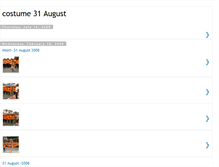 Tablet Screenshot of costume31august.blogspot.com