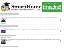 Tablet Screenshot of imaginessmarthomesblog.blogspot.com