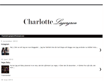 Tablet Screenshot of charlottelagergren.blogspot.com