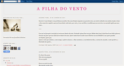 Desktop Screenshot of a-filha-do-vento.blogspot.com