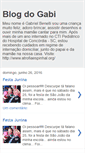 Mobile Screenshot of blog-do-gabi.blogspot.com