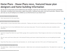 Tablet Screenshot of homeplans.blogspot.com