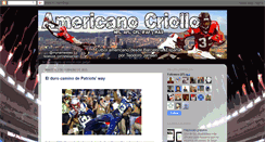 Desktop Screenshot of americanocriollo.blogspot.com