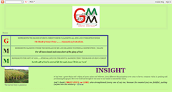 Desktop Screenshot of gospelmusicmission-gmm.blogspot.com