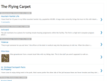 Tablet Screenshot of flyingcarpets.blogspot.com