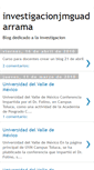Mobile Screenshot of investigacionjmguadarrama.blogspot.com