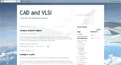 Desktop Screenshot of cad-for-vlsi.blogspot.com