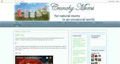 Desktop Screenshot of crunchymomsx.blogspot.com