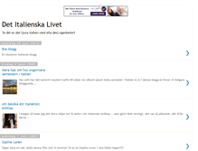 Tablet Screenshot of detitalienskalivet.blogspot.com