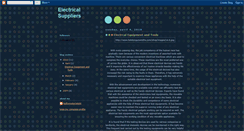 Desktop Screenshot of electricalsuppliers101.blogspot.com