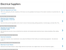 Tablet Screenshot of electricalsuppliers101.blogspot.com