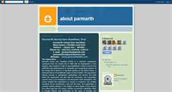 Desktop Screenshot of parmarth-parmarth.blogspot.com