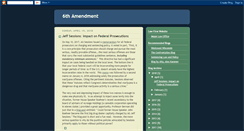 Desktop Screenshot of 6thamendment.blogspot.com