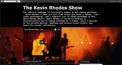 Desktop Screenshot of kevinrhodesshow.blogspot.com