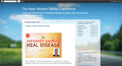Desktop Screenshot of nearinfraredsaunaexperience.blogspot.com