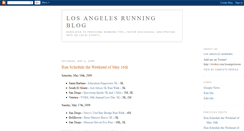 Desktop Screenshot of larunning.blogspot.com