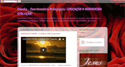 Desktop Screenshot of claudiaorientadora.blogspot.com