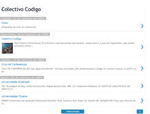Tablet Screenshot of colectivocodigo.blogspot.com