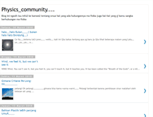 Tablet Screenshot of physics-community.blogspot.com