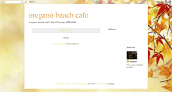 Desktop Screenshot of oreganobeachcafe.blogspot.com