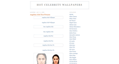 Desktop Screenshot of hotcelebrity2009.blogspot.com