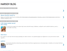 Tablet Screenshot of harisovblog.blogspot.com