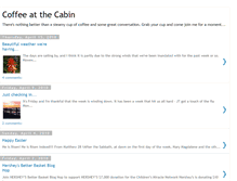 Tablet Screenshot of coffeeatthecabin.blogspot.com