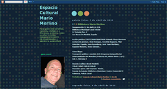 Desktop Screenshot of espaciomariomerlino.blogspot.com