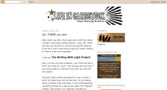 Desktop Screenshot of lifeincardstock.blogspot.com