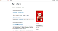 Desktop Screenshot of igorisbjorn.blogspot.com