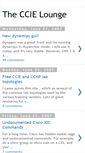 Mobile Screenshot of ccie-lounge.blogspot.com