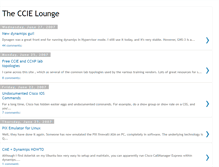 Tablet Screenshot of ccie-lounge.blogspot.com