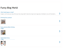 Tablet Screenshot of funnyblogworld09.blogspot.com