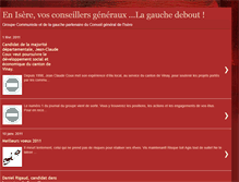 Tablet Screenshot of gauche-debout-cg-isere.blogspot.com