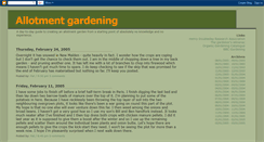 Desktop Screenshot of myallotment.blogspot.com