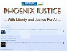 Tablet Screenshot of phoenixjustice.blogspot.com