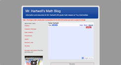 Desktop Screenshot of mrhartwell.blogspot.com