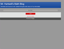 Tablet Screenshot of mrhartwell.blogspot.com