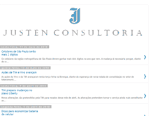 Tablet Screenshot of justenconsultoria.blogspot.com