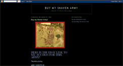 Desktop Screenshot of buymyskavenarmy.blogspot.com