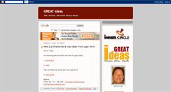 Desktop Screenshot of icgreatideas.blogspot.com