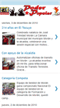 Mobile Screenshot of poderpopulareltocuyo.blogspot.com