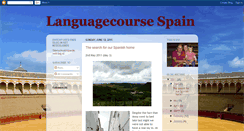 Desktop Screenshot of languagecoursespain.blogspot.com